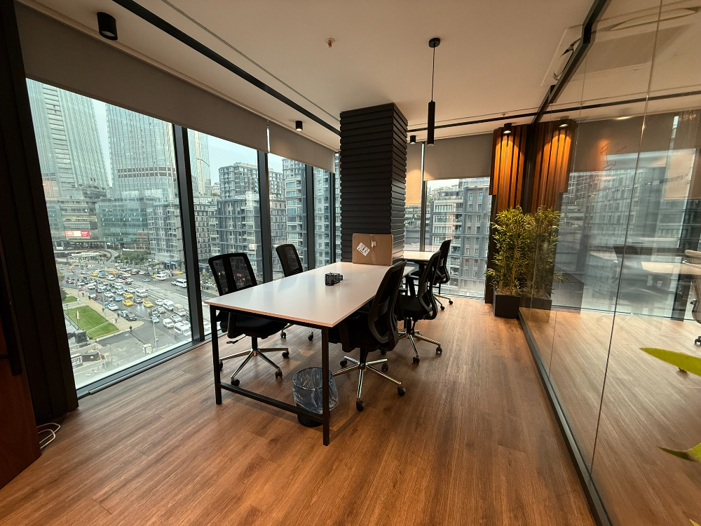 PortaVadi Kiralık Ofis 134m2 Dekorasyonlu Vadistanbul