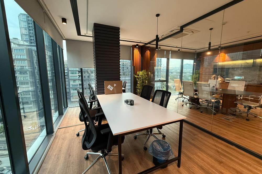 PortaVadi Kiralık Ofis 134m2 Dekorasyonlu Vadistanbul
