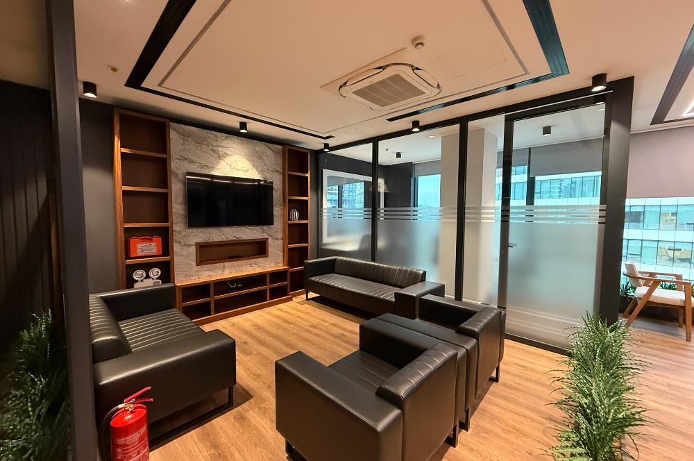 PortaVadi Kiralık Ofis 134m2 Dekorasyonlu Vadistanbul