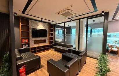 PortaVadi Kiralık Ofis 134m2 Dekorasyonlu Vadistanbul