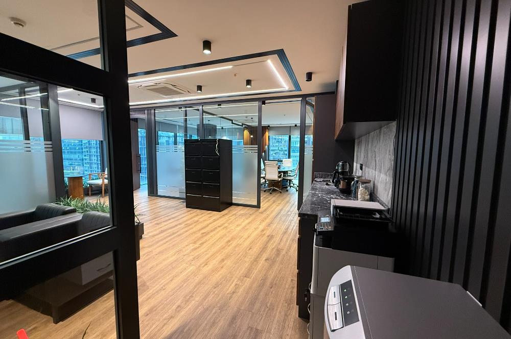 PortaVadi Kiralık Ofis 134m2 Dekorasyonlu Vadistanbul
