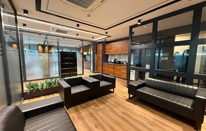 PortaVadi Kiralık Ofis 134m2 Dekorasyonlu Vadistanbul