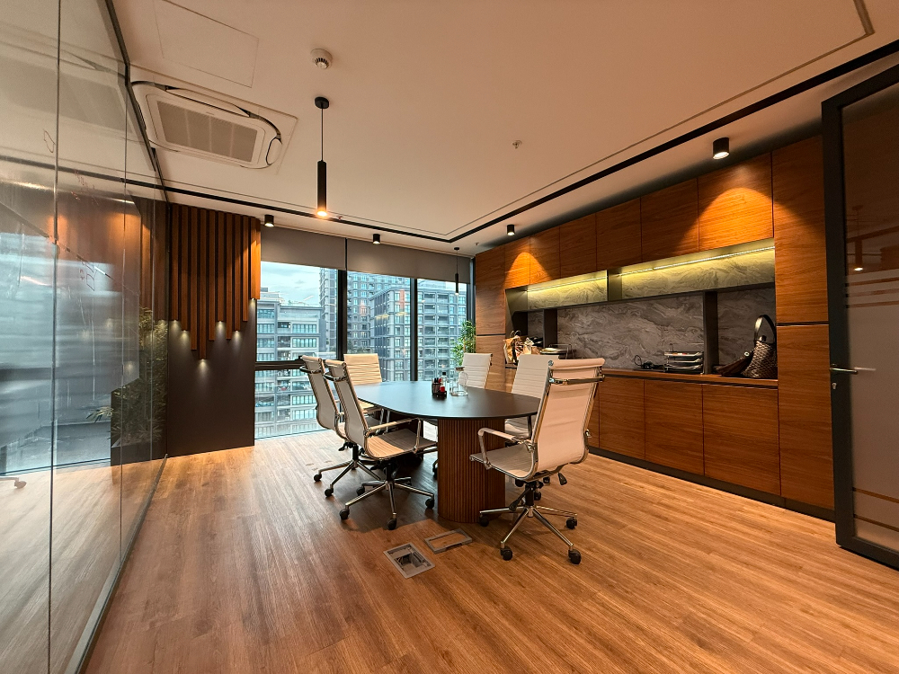 PortaVadi Kiralık Ofis 134m2 Dekorasyonlu Vadistanbul