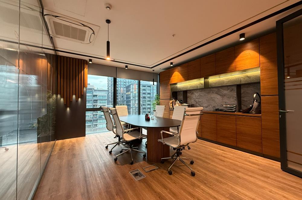 PortaVadi Kiralık Ofis 134m2 Dekorasyonlu Vadistanbul