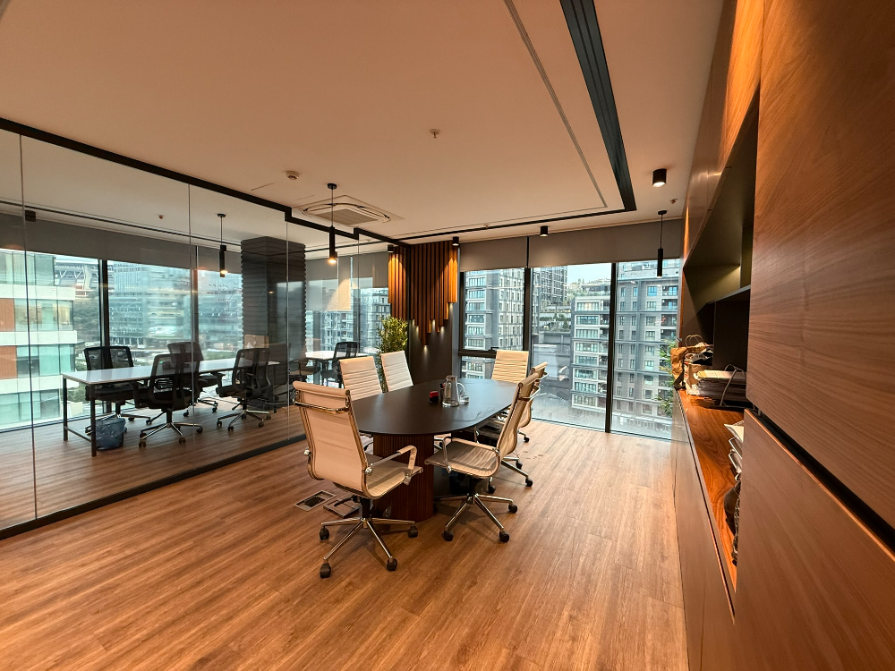 PortaVadi Kiralık Ofis 134m2 Dekorasyonlu Vadistanbul