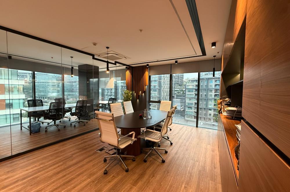PortaVadi Kiralık Ofis 134m2 Dekorasyonlu Vadistanbul