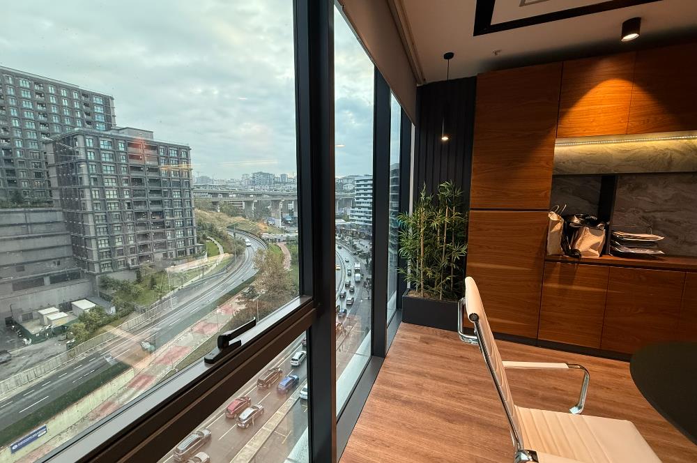 PortaVadi Kiralık Ofis 134m2 Dekorasyonlu Vadistanbul