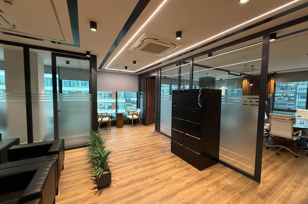 PortaVadi Kiralık Ofis 134m2 Dekorasyonlu Vadistanbul
