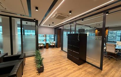 PortaVadi Kiralık Ofis 134m2 Dekorasyonlu Vadistanbul