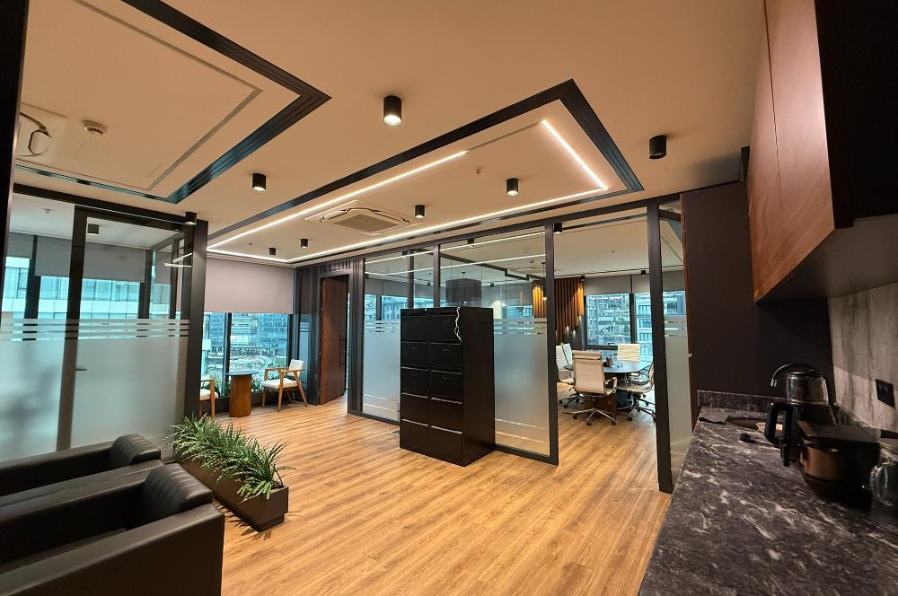 PortaVadi Kiralık Ofis 134m2 Dekorasyonlu Vadistanbul