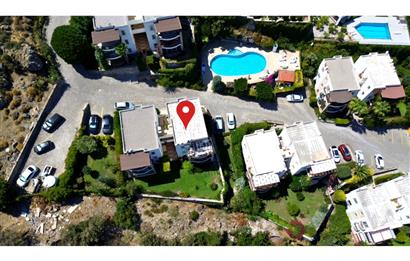 BODRUM GÜNDOĞAN BLUE BAY'DE KESİNTİSİZ DENİZ MANZARALI 2+1