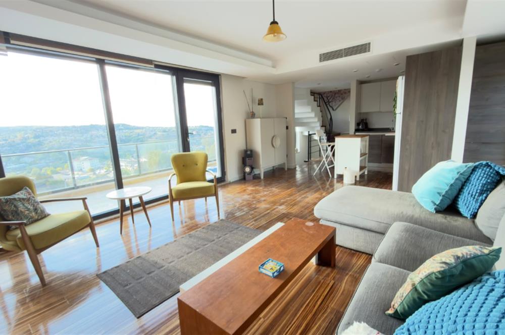 Villa Gio Sitesi'nde Deniz ve Doğa Manzaralı Eşyalı&Eşyasız KRLK