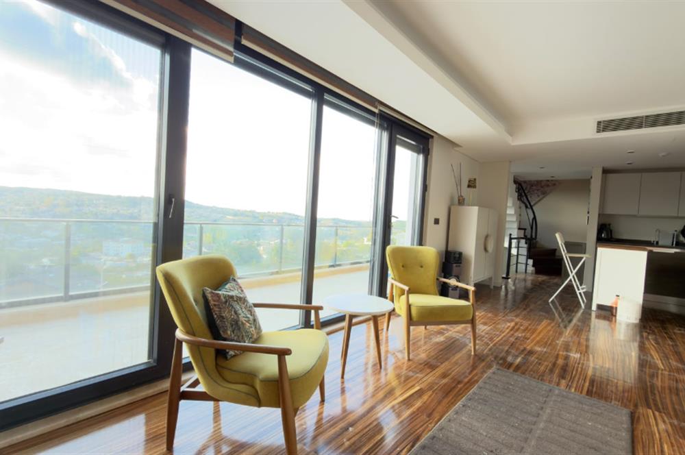 Villa Gio Sitesi'nde Deniz ve Doğa Manzaralı Eşyalı&Eşyasız KRLK