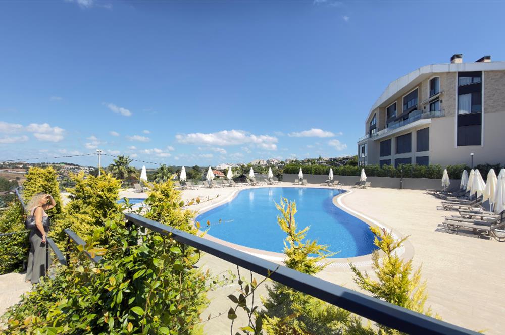 Villa Gio Sitesi'nde Deniz ve Doğa Manzaralı Eşyalı&Eşyasız KRLK