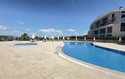 Villa Gio Sitesi'nde Deniz ve Doğa Manzaralı Eşyalı&Eşyasız KRLK