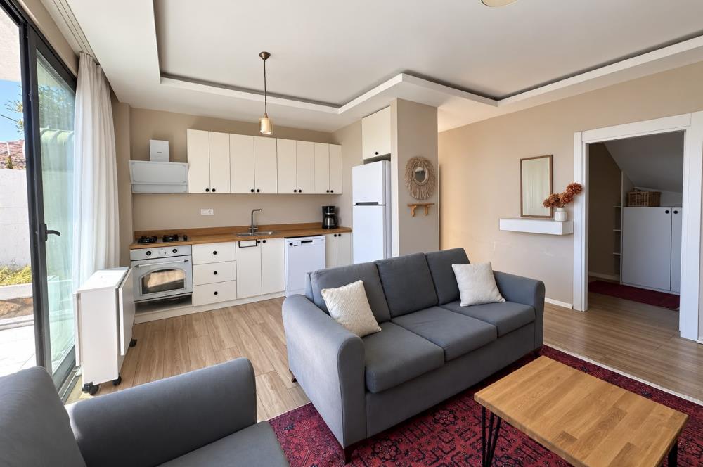 Bodrum Dereköy Bahçeli Yeni Kiralık 3+1 Eşyalı Dubleks
