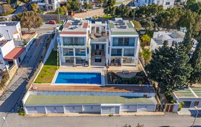 Bodrum Eskiçeşme'de 3 Oda 1 Salon Geniş Plan Havuzlu Villa