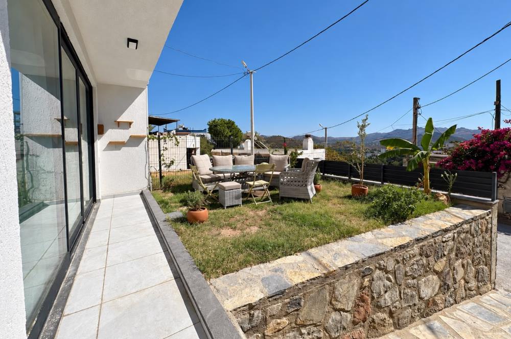 Bodrum Dereköy Bahçeli Yeni Kiralık 3+1 Eşyalı Dubleks