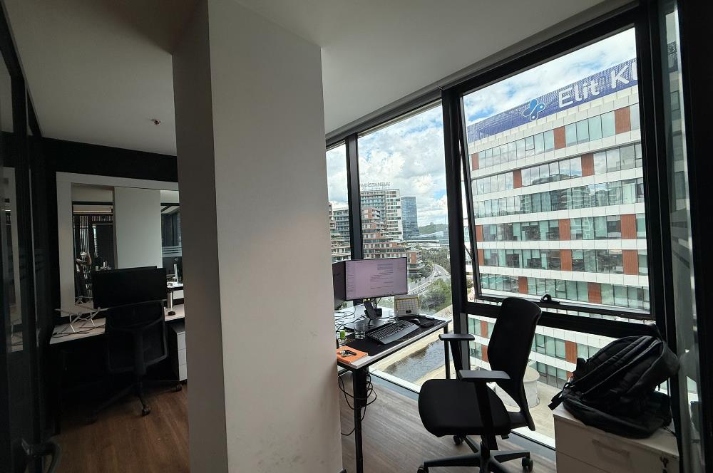 PortaVadi Kiralık Ofis 134m2 Dekorasyonlu Vadistanbul