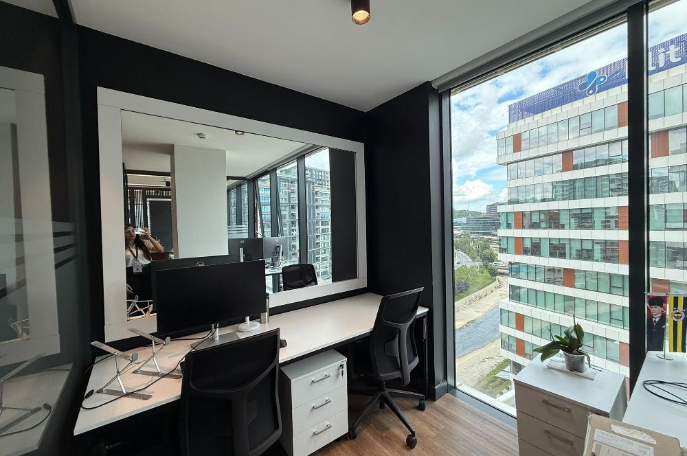 PortaVadi Kiralık Ofis 134m2 Dekorasyonlu Vadistanbul