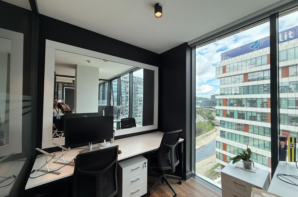 PortaVadi Kiralık Ofis 134m2 Dekorasyonlu Vadistanbul