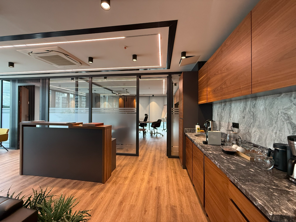 PortaVadi Kiralık Ofis 134m2 Dekorasyonlu Vadistanbul
