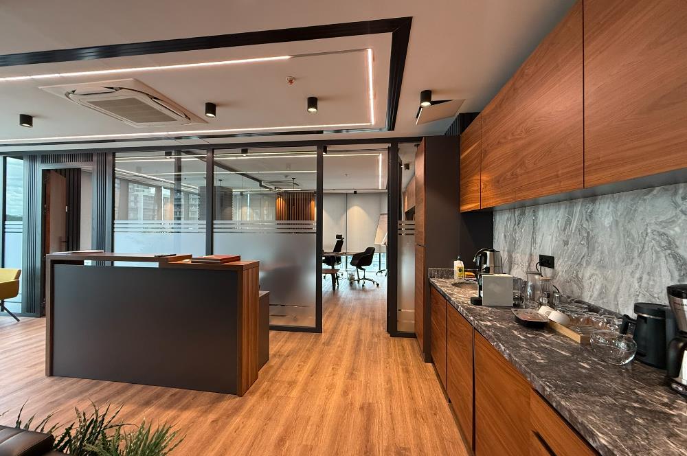 PortaVadi Kiralık Ofis 134m2 Dekorasyonlu Vadistanbul