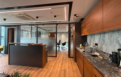 PortaVadi Kiralık Ofis 134m2 Dekorasyonlu Vadistanbul