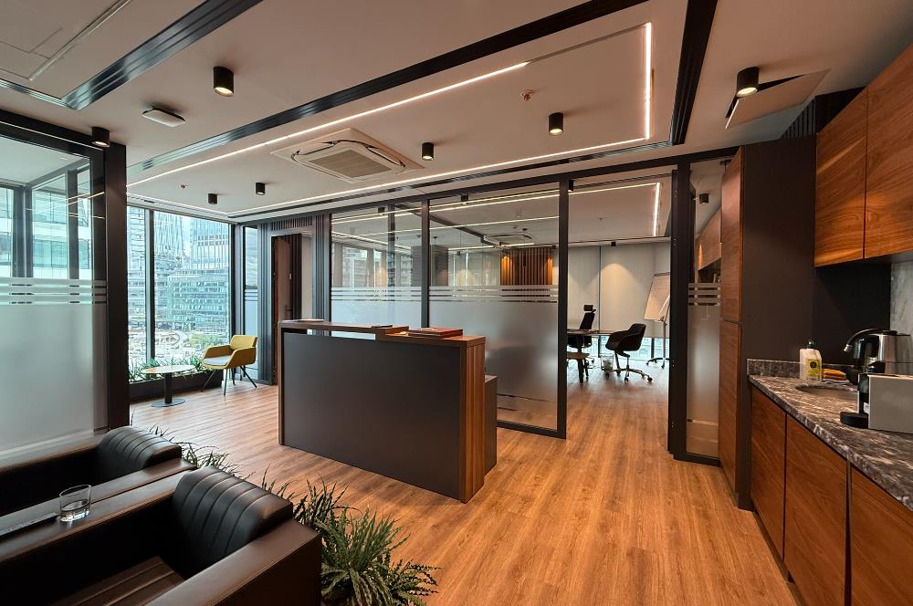 PortaVadi Kiralık Ofis 134m2 Dekorasyonlu Vadistanbul