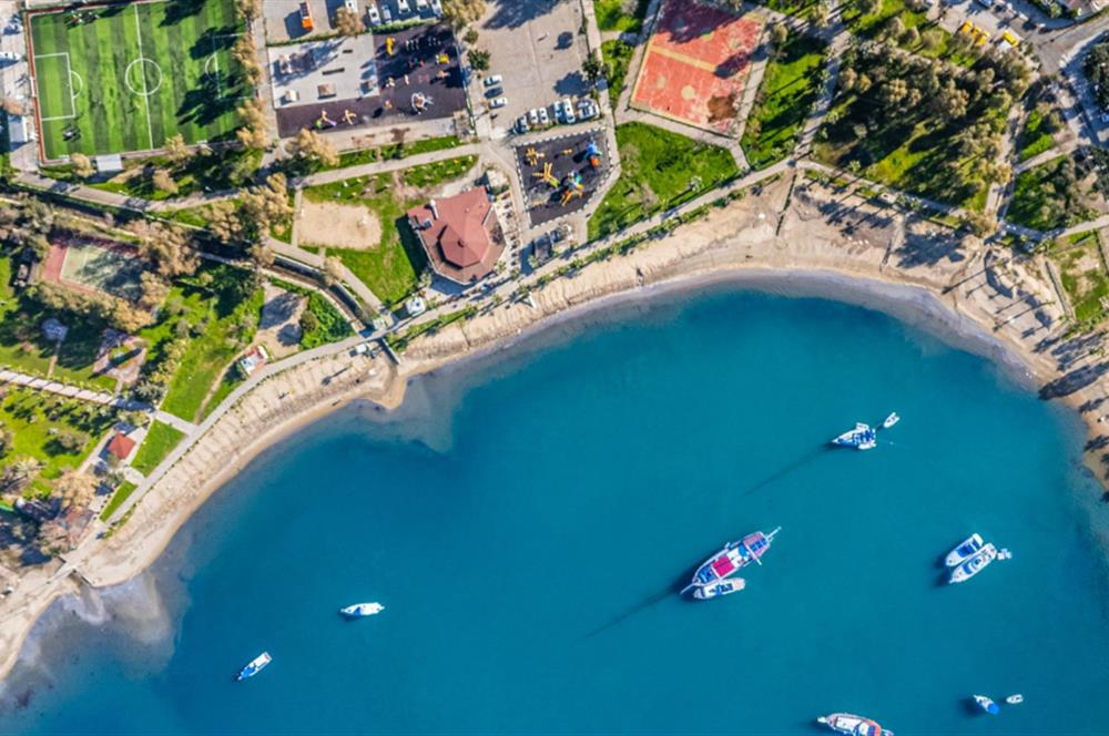 Bodrum Eskiçeşme'de 3 Oda 1 Salon Geniş Plan Havuzlu Villa