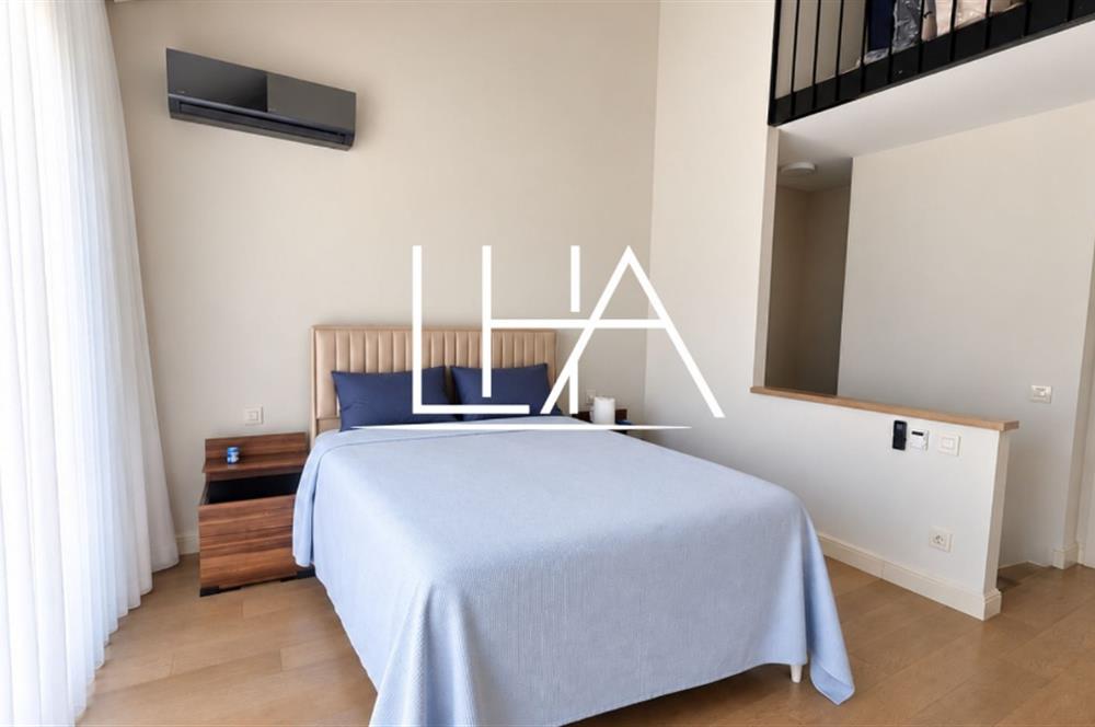 C21'DEN LARUS LOFT BÜYÜK TİP DUBLEX 1,5+1 EŞYALI KİRALIK DAİRE