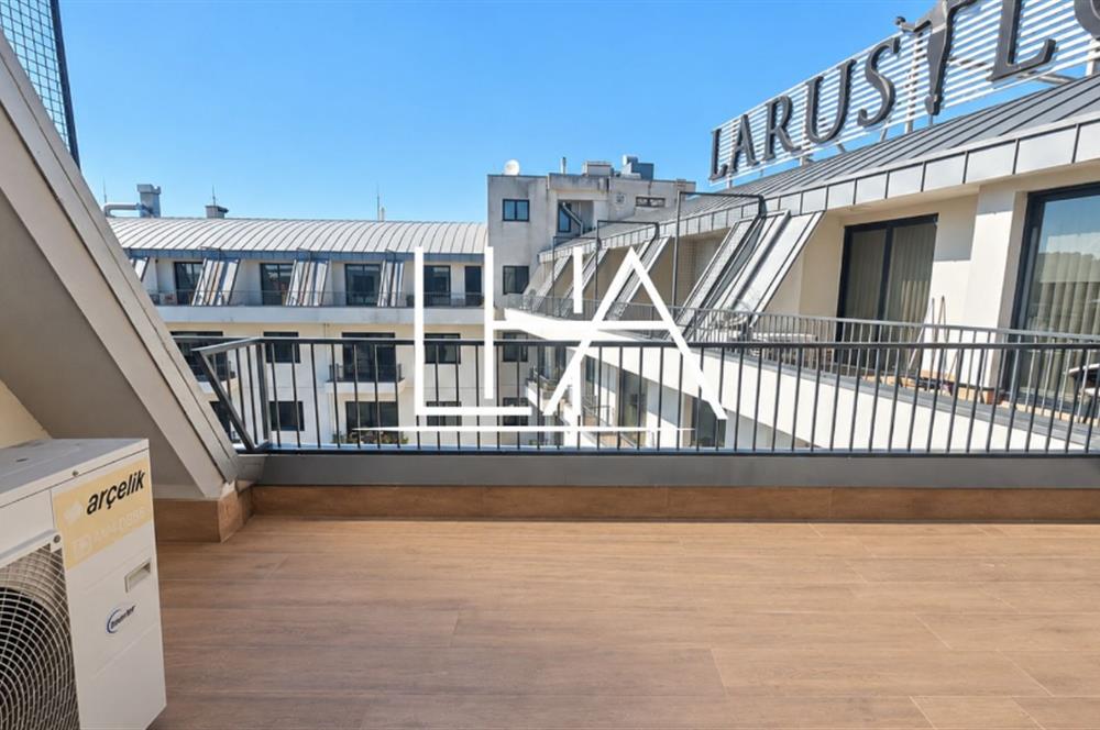 C21'DEN LARUS LOFT BÜYÜK TİP DUBLEX 1,5+1 EŞYALI KİRALIK DAİRE