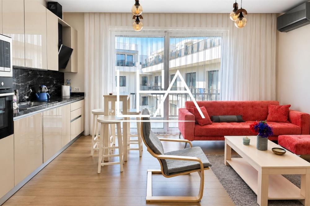 C21'DEN LARUS LOFT BÜYÜK TİP DUBLEX 1,5+1 EŞYALI KİRALIK DAİRE