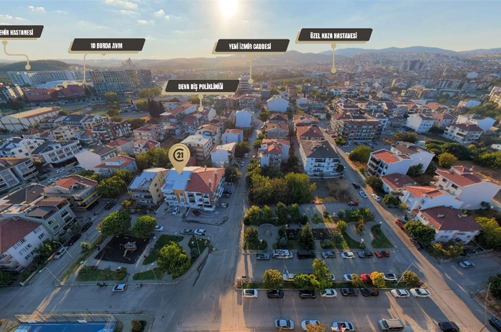 C21 BAL'DAN PLEVNE'DE SATILIK AMERİKAN MUTFAKLI 3+1DUBLEKS DAİRE