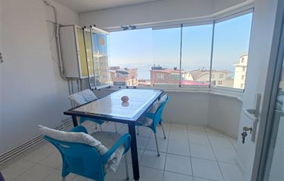 C21 Cius; Cumhuriyet'te Deniz Manzaralı Eşyalı 3+1 Kiralık