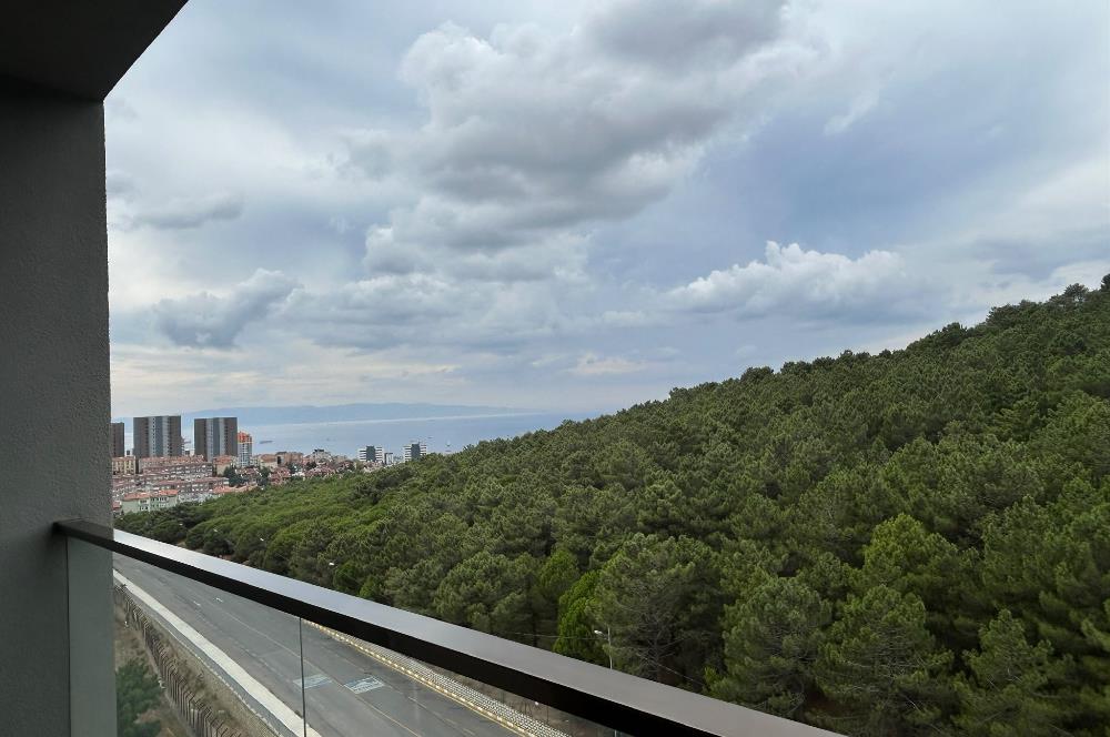 KİPTAŞ YEŞİLCE 2+1 DENİZ VE ORMAN MANZARALI BALKONLU DAİRE