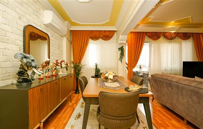 C21 Cius; Güraş 2 Sitesi'nde Deniz Manzaralı Eşyalı 3+1 Ara Kat