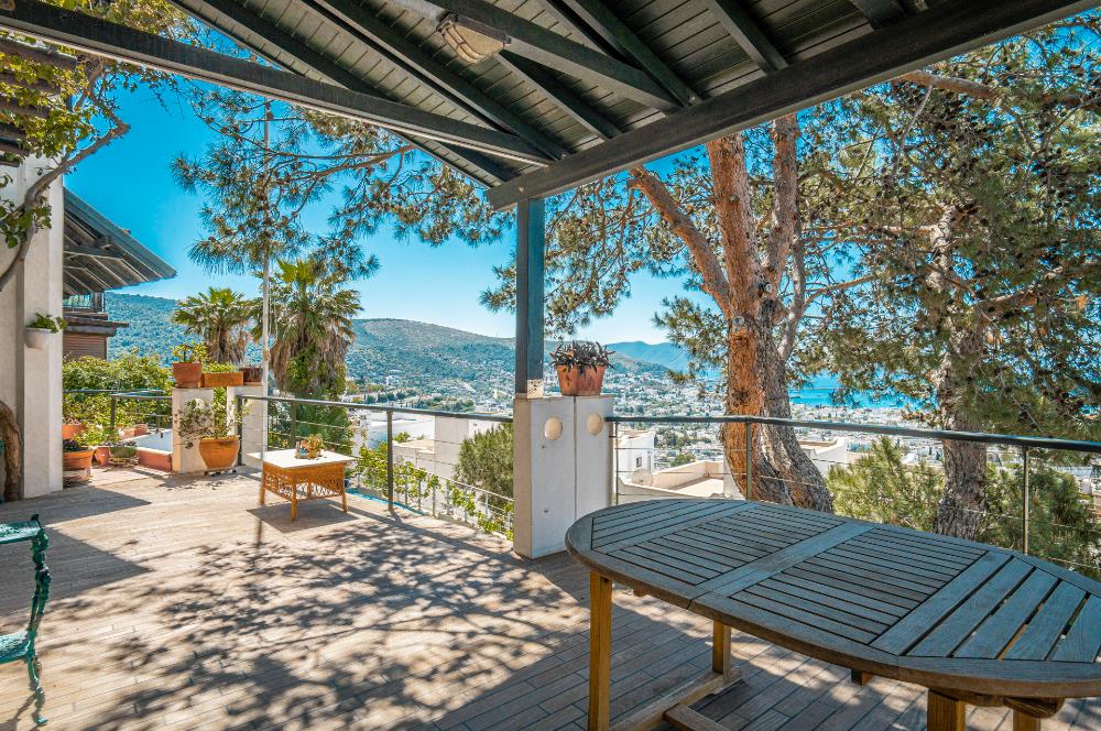 BODRUM YOKUŞBAŞI SATILIK 4+1 HAVUZLU KALE MANZARALI MÜSTAKİL EV