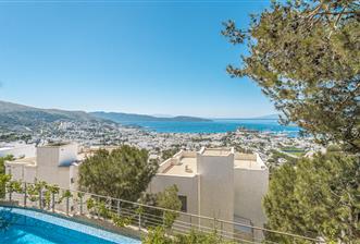 BODRUM YOKUŞBAŞI SATILIK 4+1 HAVUZLU KALE MANZARALI MÜSTAKİL EV - 2 - 37431