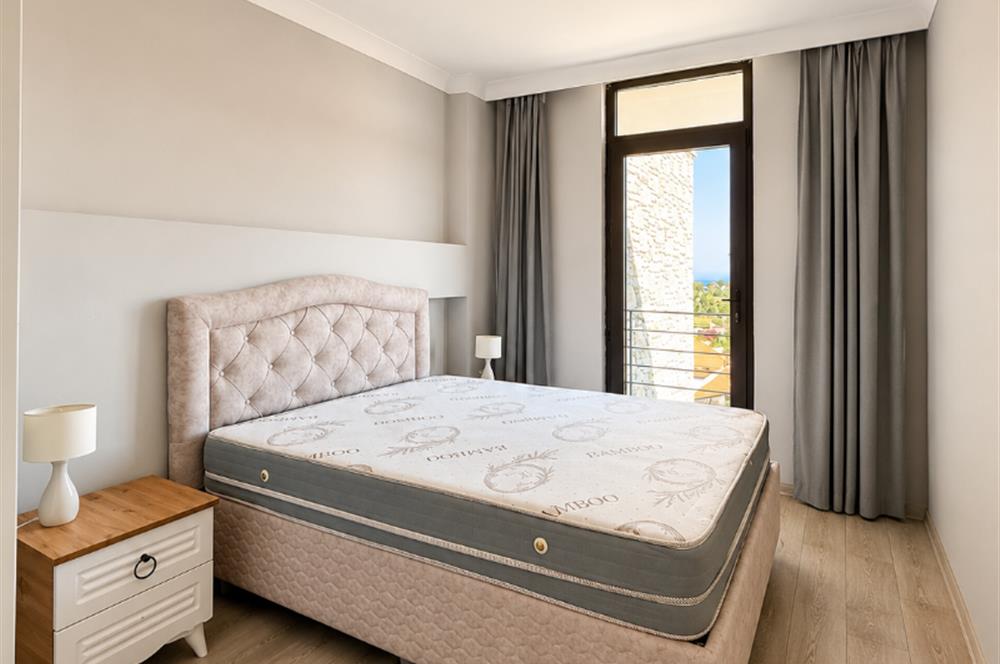 Datça Arbetta Sitesinde Panoramik Deniz Manzaralı 2+1 Daire
