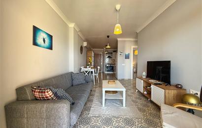 Datça Site İçerisinde Deniz Manzaralı Kiralık Eşyalı 2+1 Daire