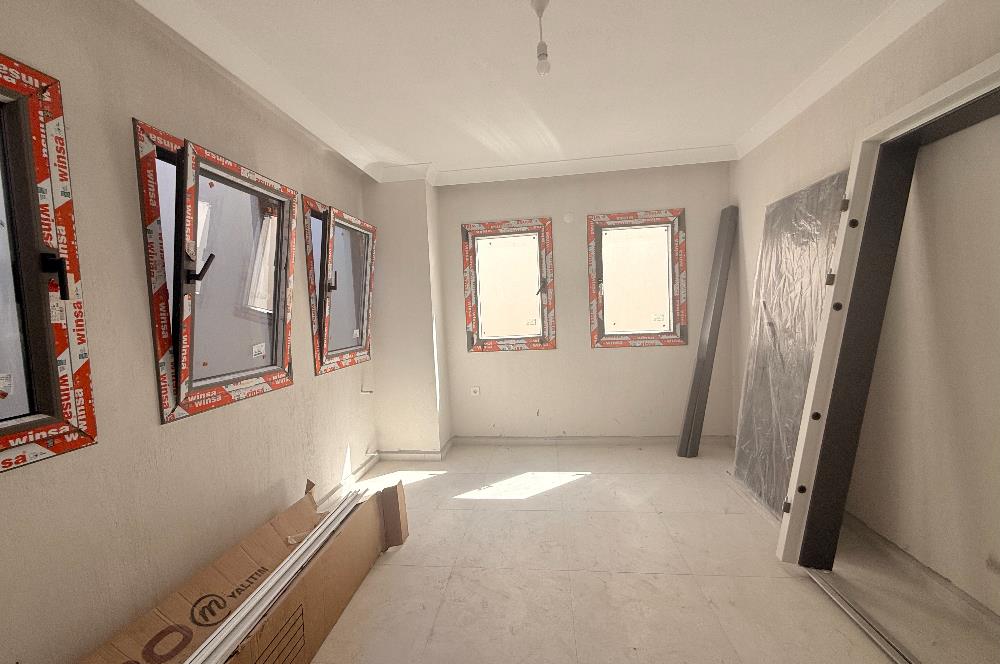 Datça Burgaz'da Satılık Bahçe Katı 2+1 Daire