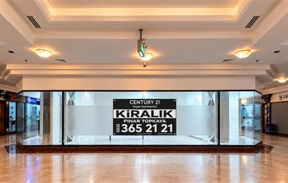 Hilton Otel Çarşı İçinde Kiralık 120m² Mağaza/Ofis