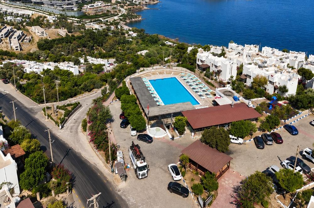Bodrum Gümüşkaya Sitesinde Plajlı Müstakil Villa