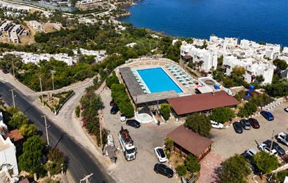 Bodrum Gümüşkaya Sitesinde Plajlı Müstakil Villa