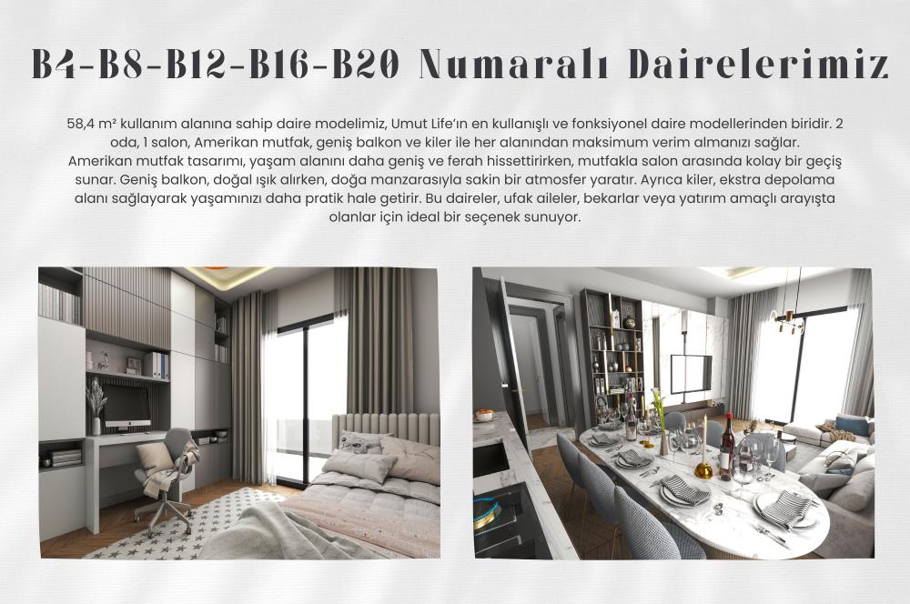 Tekirdağ Ergene'de Lüks 2+1 Satılık Daire