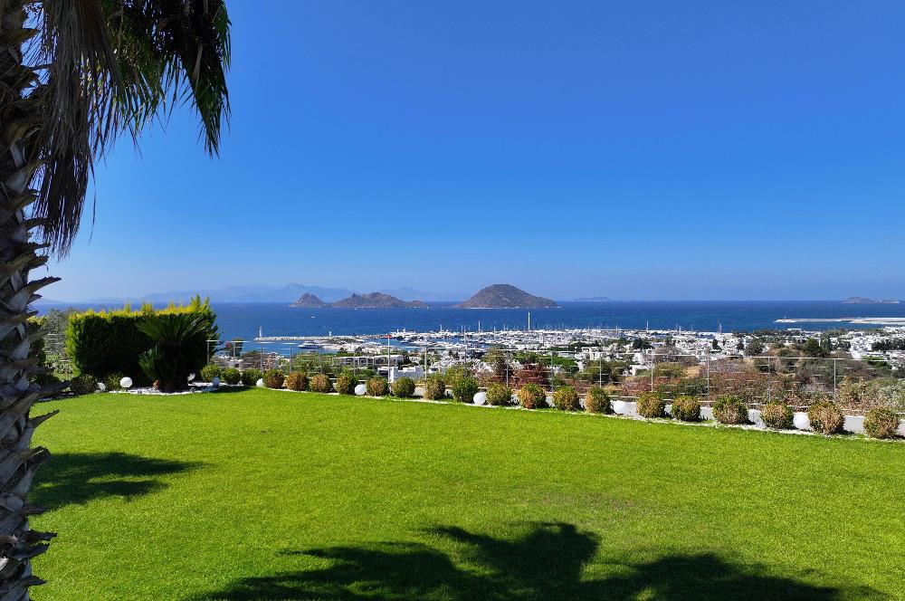 Turgutreis 1000M2 Arsa Üzerinde Full Deniz Manzaralı Flat Villa