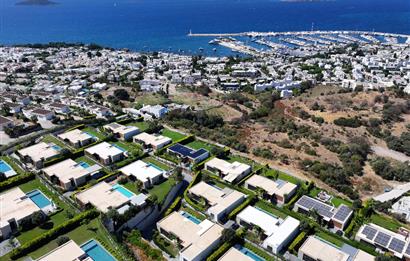Turgutreis 1000M2 Arsa Üzerinde Full Deniz Manzaralı Flat Villa