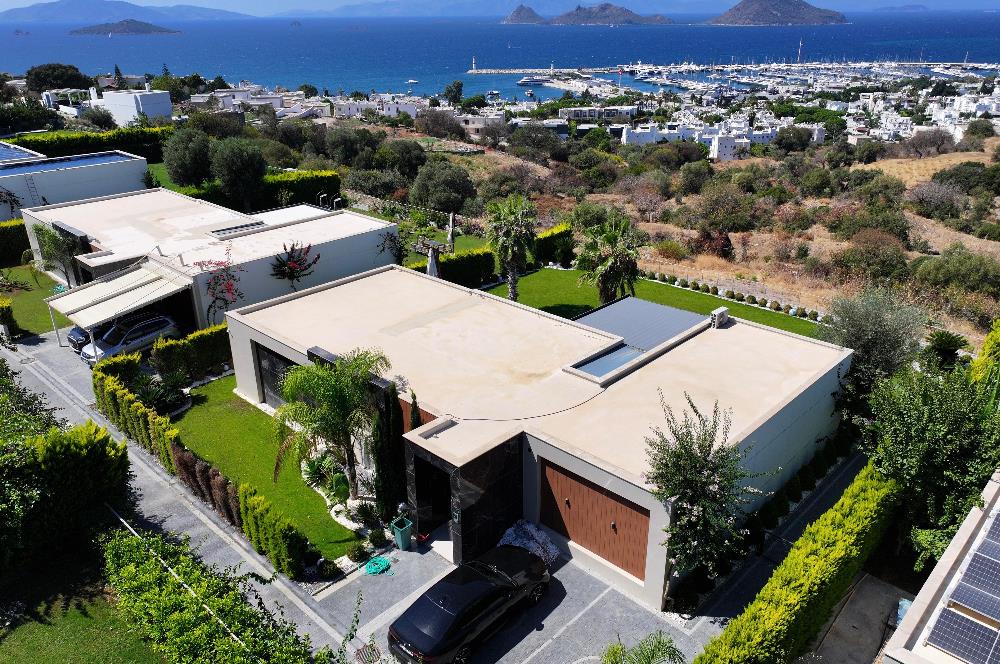 Turgutreis 1000M2 Arsa Üzerinde Full Deniz Manzaralı Flat Villa