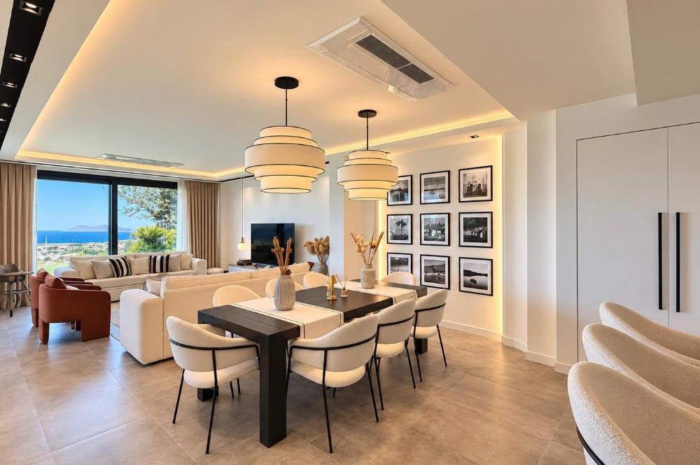 Turgutreis 1000M2 Arsa Üzerinde Full Deniz Manzaralı Flat Villa